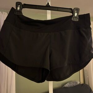 lululemon athletica Black Athletic Shorts